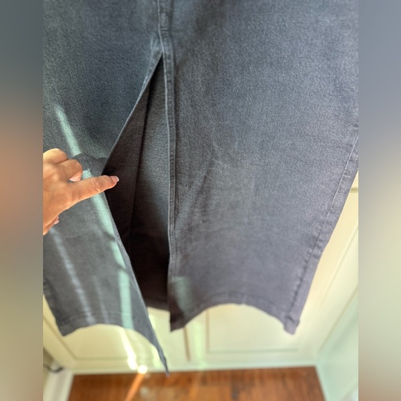 NWT J.Crew Black Denim Skirt SZ 32 (14) - Picture 8 of 16